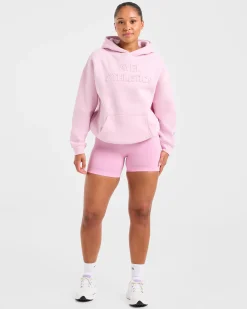 Athletics Applique Oversized Hoodie