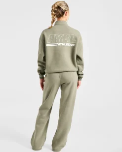 Athletics Track Oversized 1/4 Zip Pullover