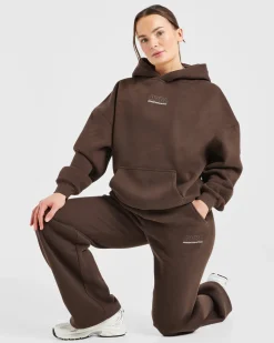 Athletics Track Oversized Hoodie