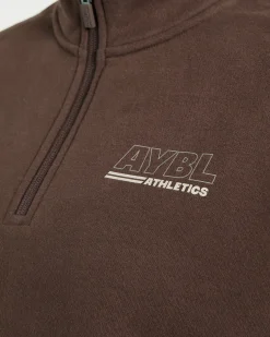 Athletics Track Oversized 1/4 Zip Pullover