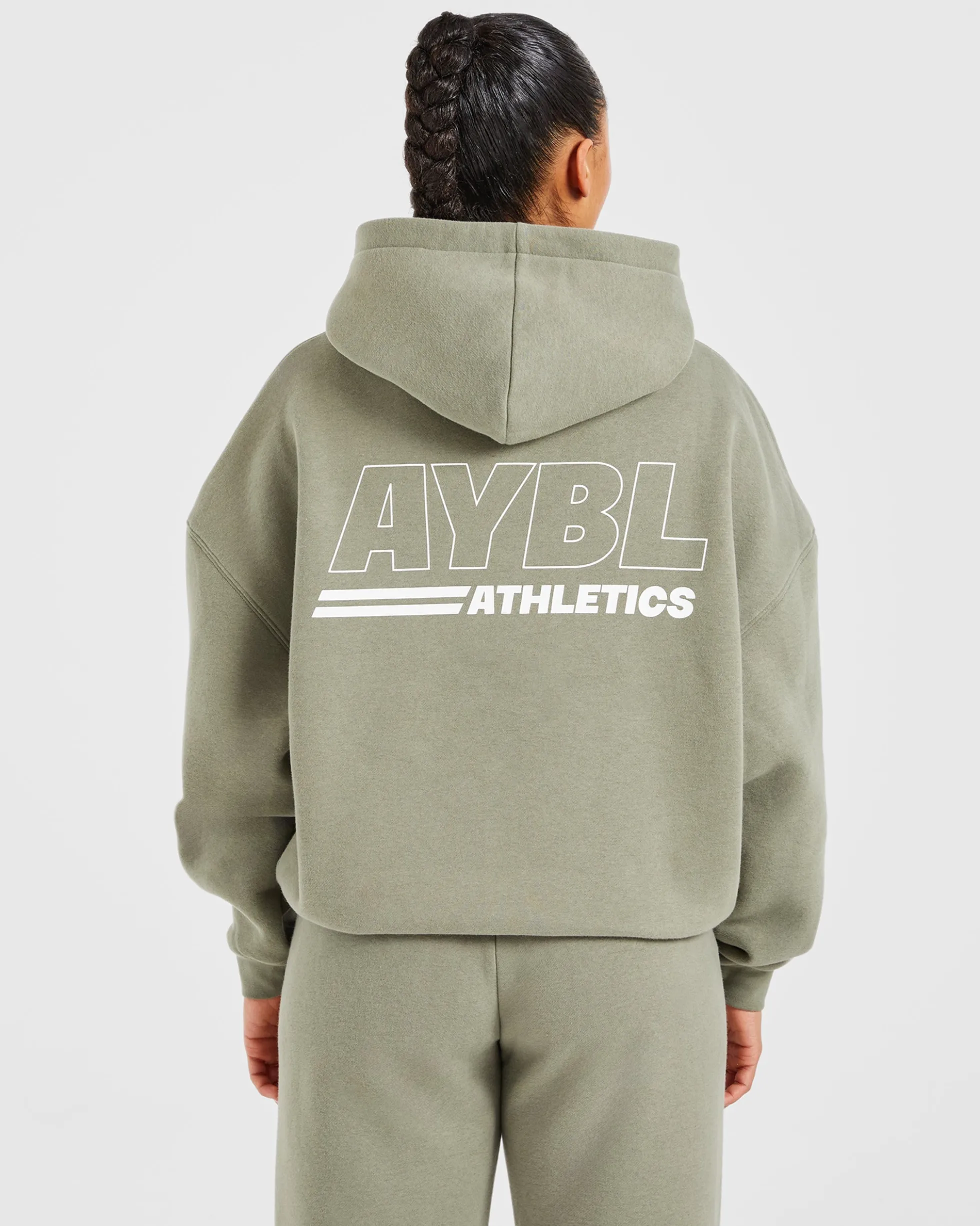 Athletics Track Oversized Hoodie