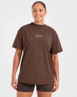 Athletics Track Oversized T Shirt