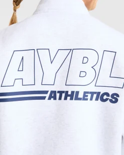 Athletics Track Oversized 1/4 Zip Pullover