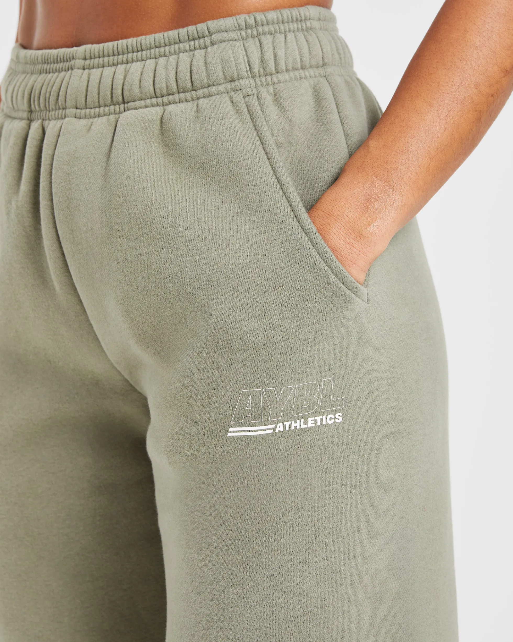 Athletics Track Oversized Straight Leg Joggers