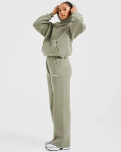 Athletics Track Oversized Straight Leg Joggers