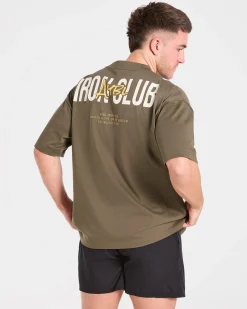 AYBL Iron Club Oversized T Shirt