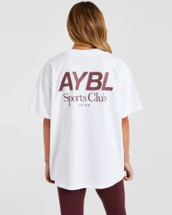 AYBL Sports Club Oversized T Shirt
