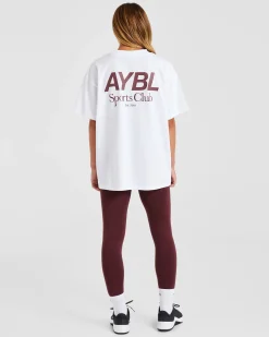 AYBL Sports Club Oversized T Shirt