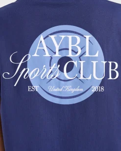 AYBL Sports Club Script Oversized T Shirt