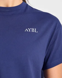 AYBL Sports Club Script Oversized T Shirt