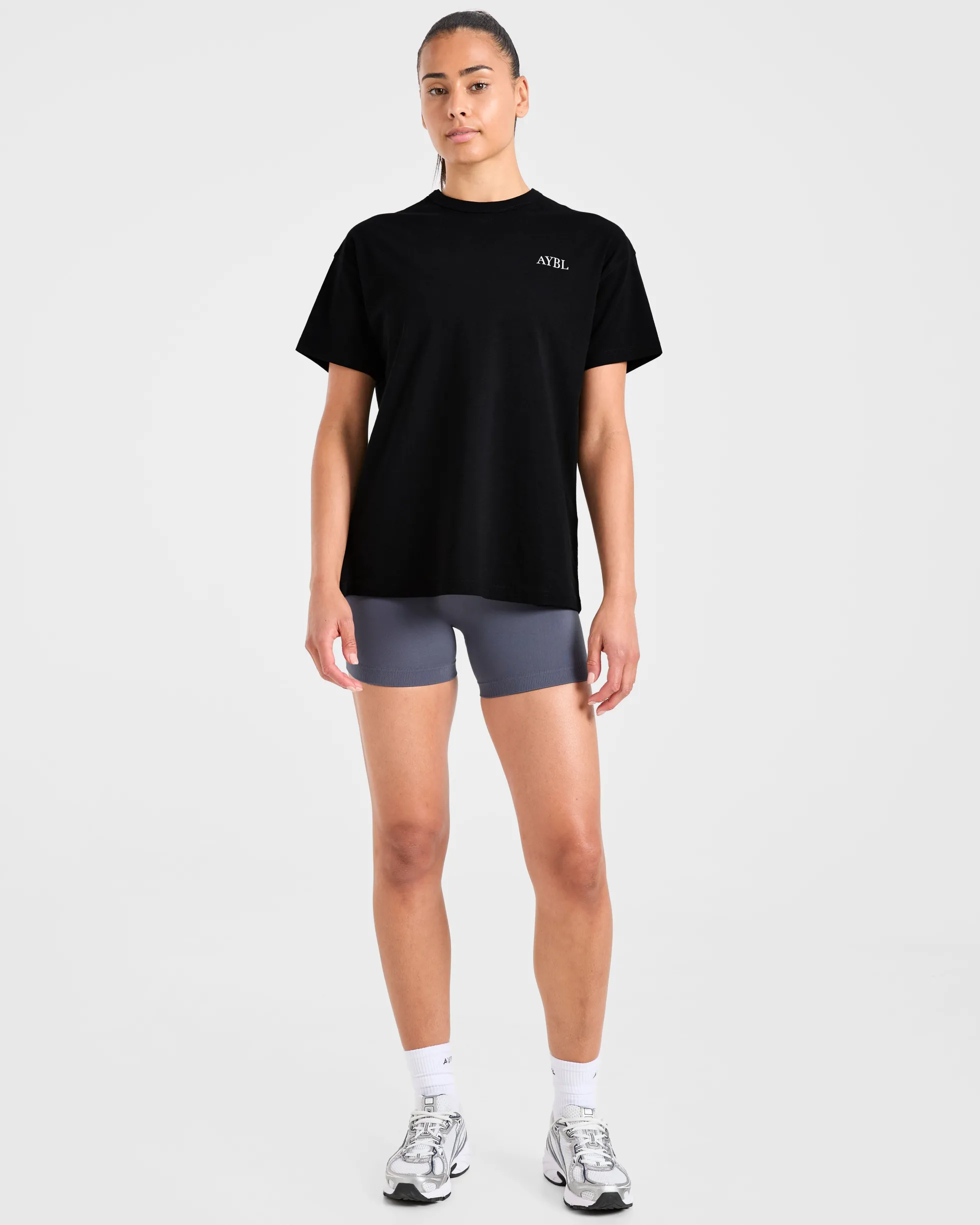 AYBL Sports Club Script Oversized T Shirt