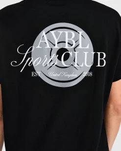 AYBL Sports Club Script Oversized T Shirt