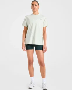 AYBL Sports Club Script Oversized T Shirt