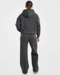 AYBL Sports Outline Oversized Straight Leg Joggers