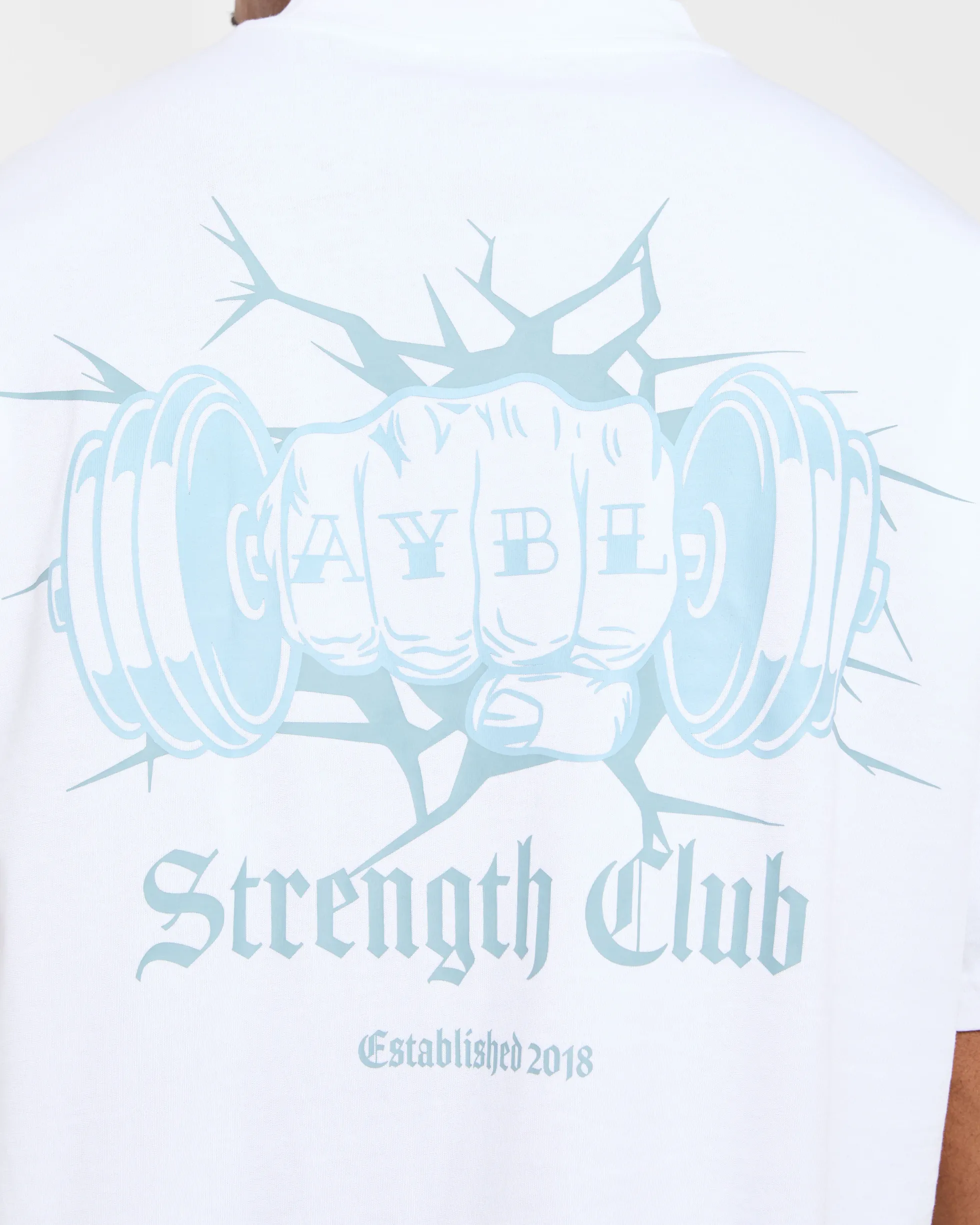 AYBL Strength Club Oversized T Shirt