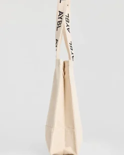 Branded Strap Tote Bag