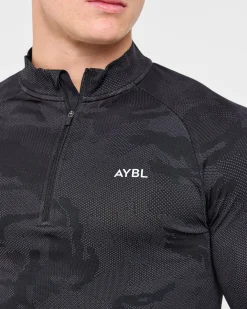 Camo Seamless 1/4 Zip Pullover