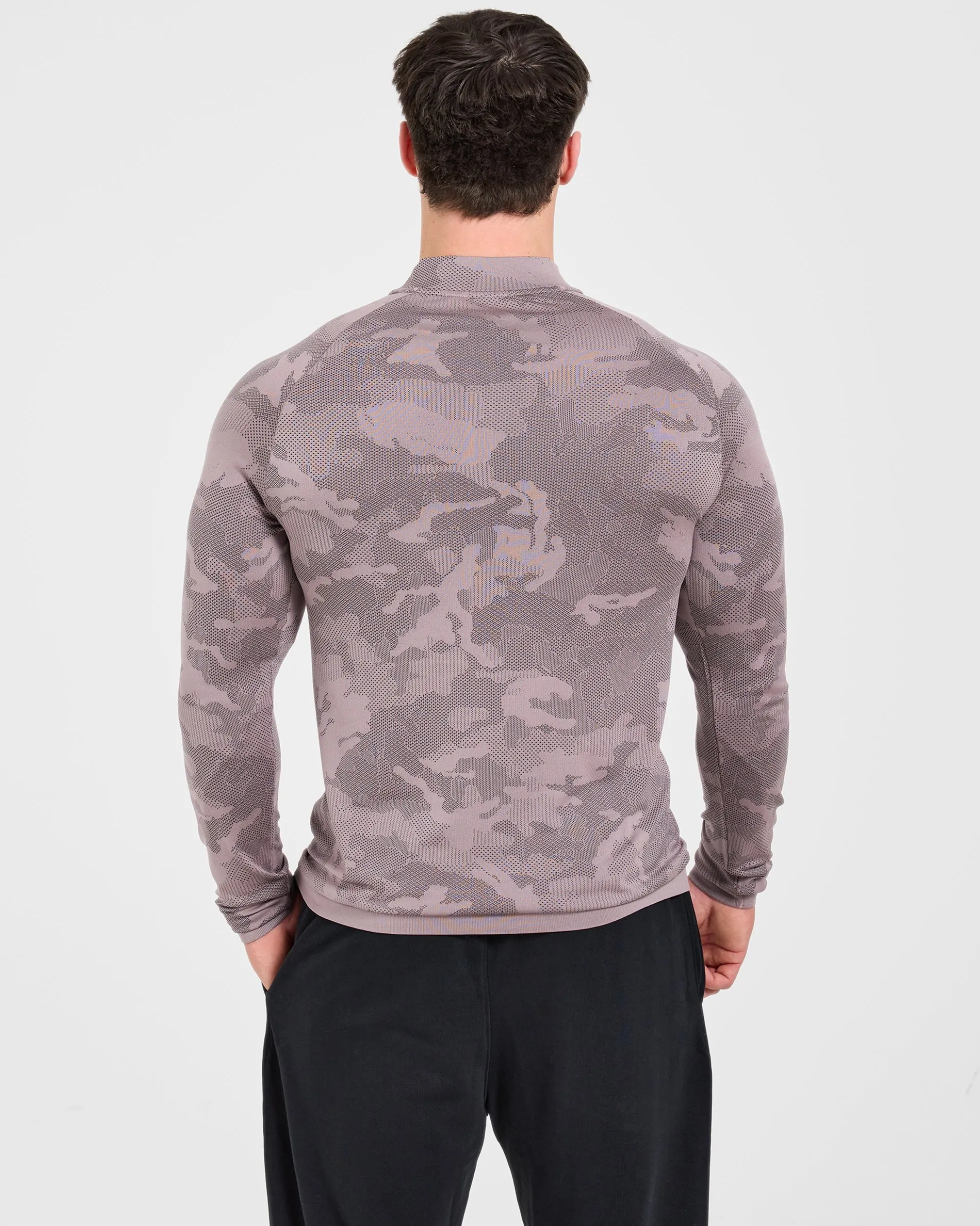 Camo Seamless 1/4 Zip Pullover