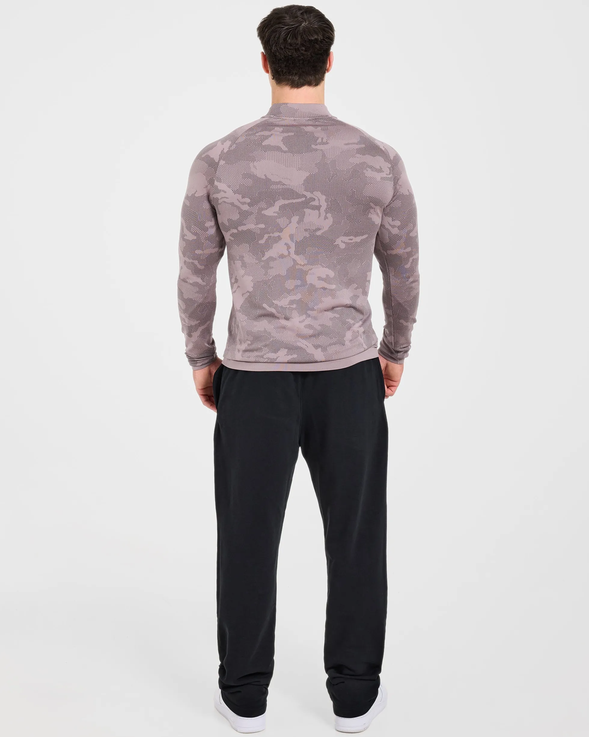 Camo Seamless 1/4 Zip Pullover