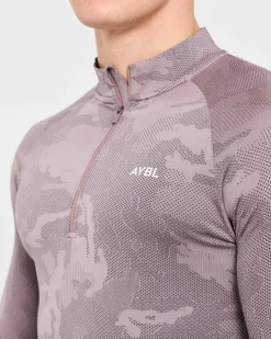 Camo Seamless 1/4 Zip Pullover