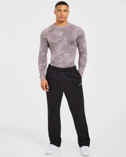Camo Seamless Long Sleeve T Shirt