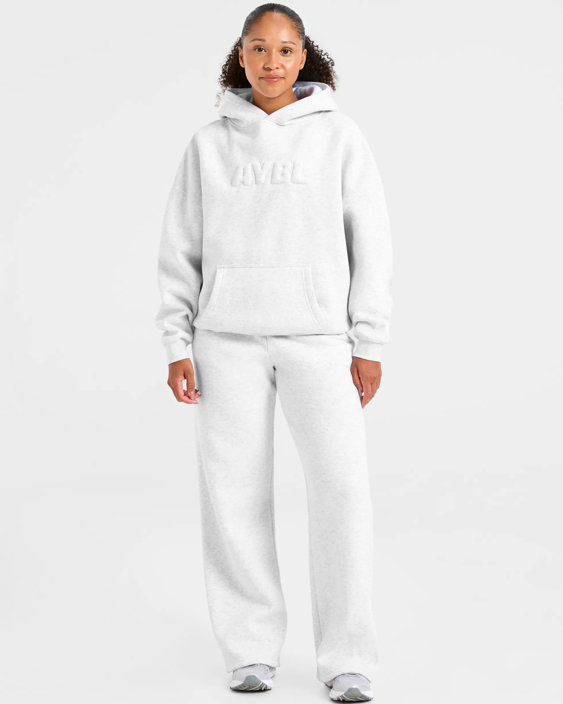 Classic Plush Oversized Straight Leg Joggers