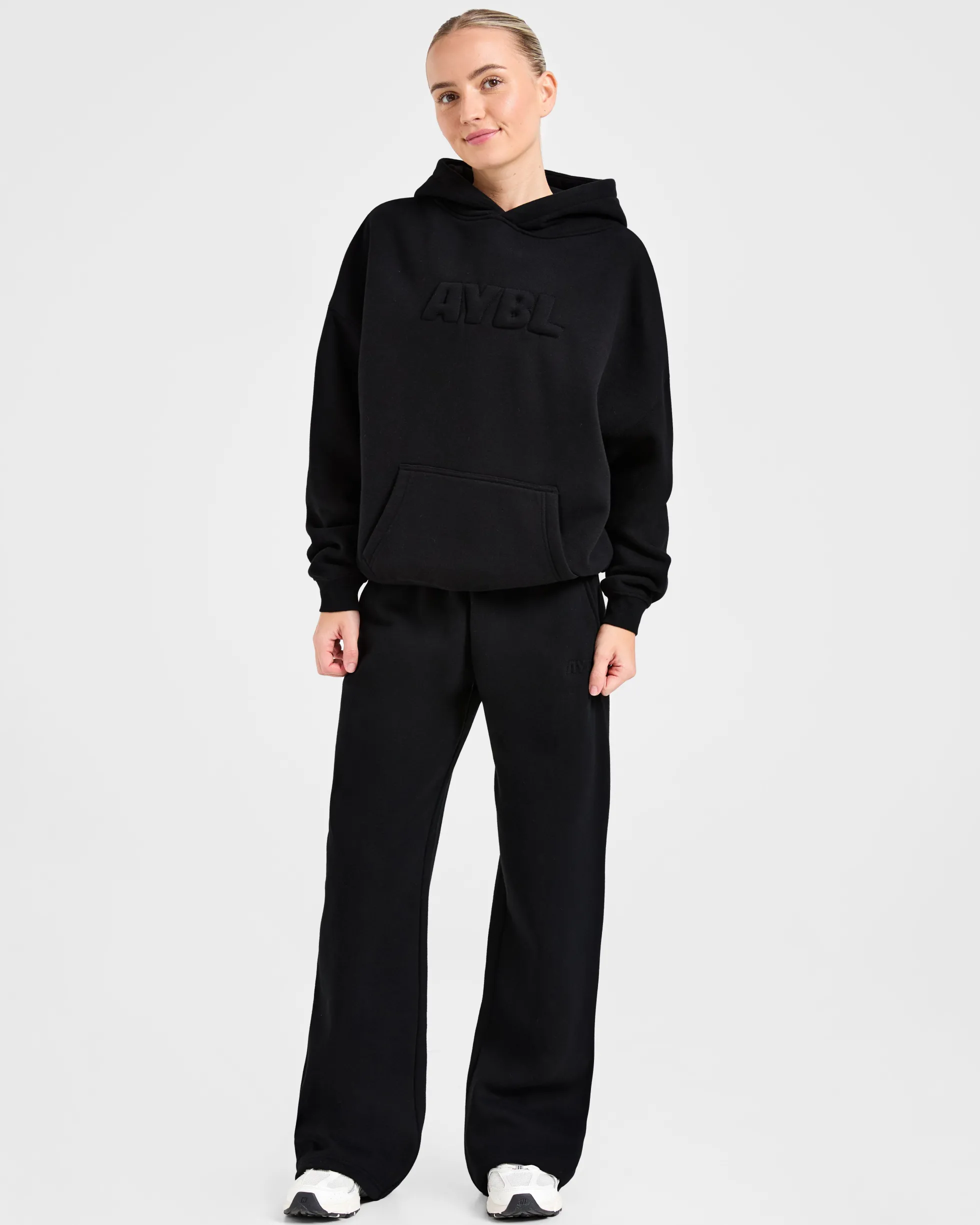 Classic Plush Oversized Straight Leg Joggers