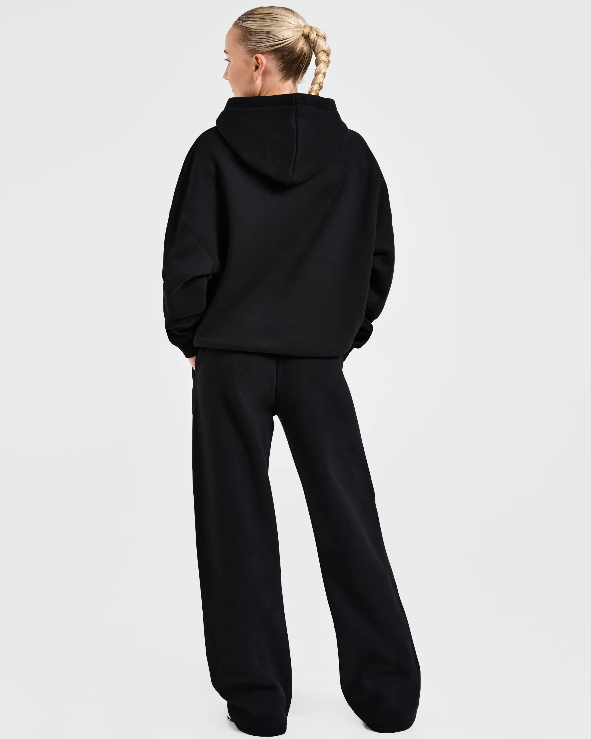 Classic Plush Oversized Straight Leg Joggers