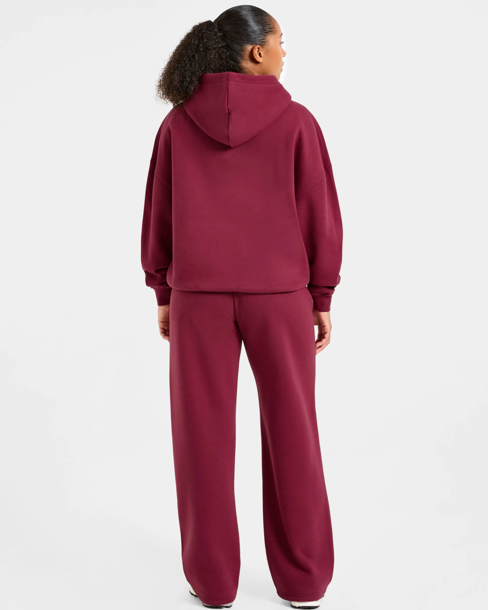 Classic Plush Oversized Straight Leg Joggers