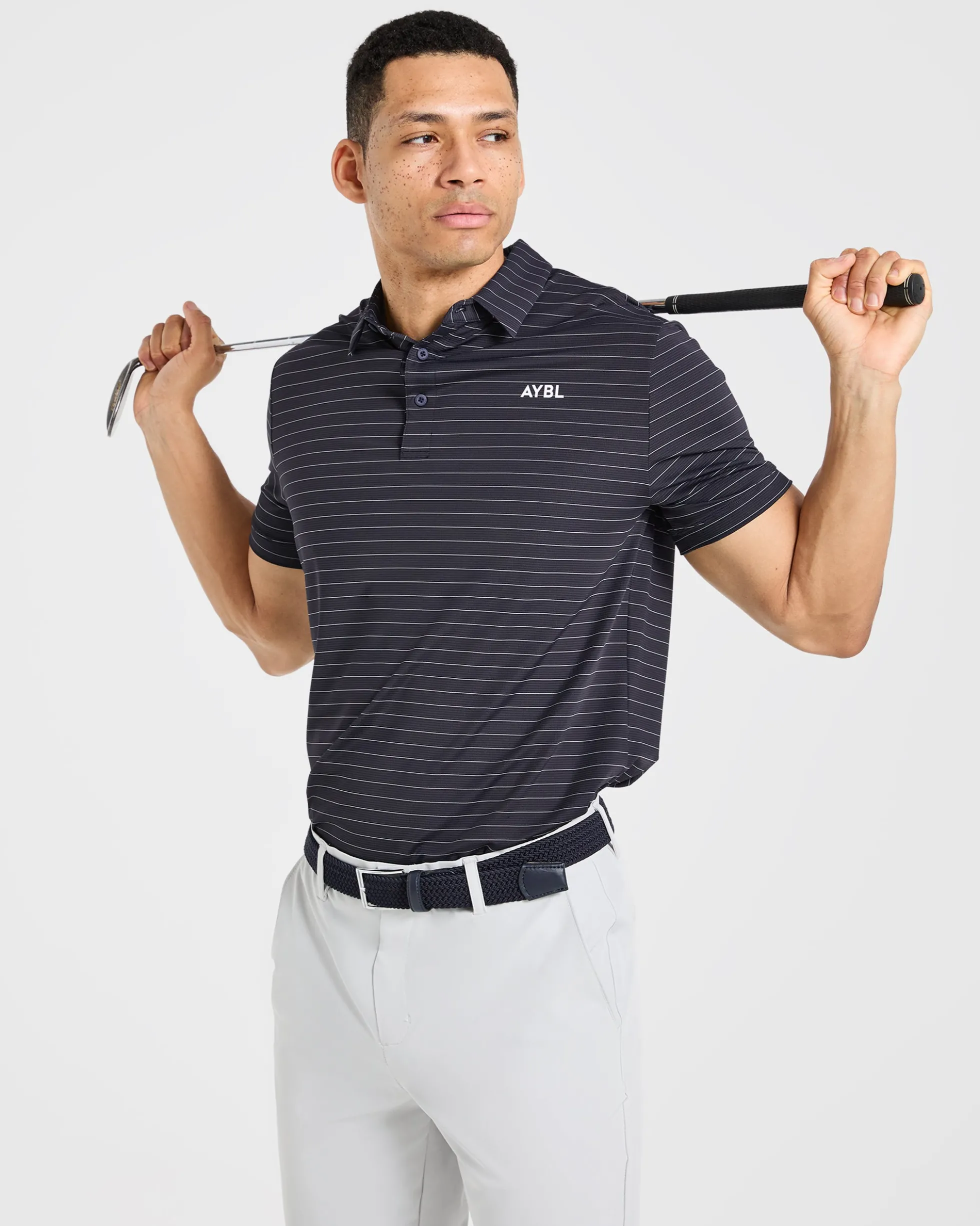 Classic Stripe Polo