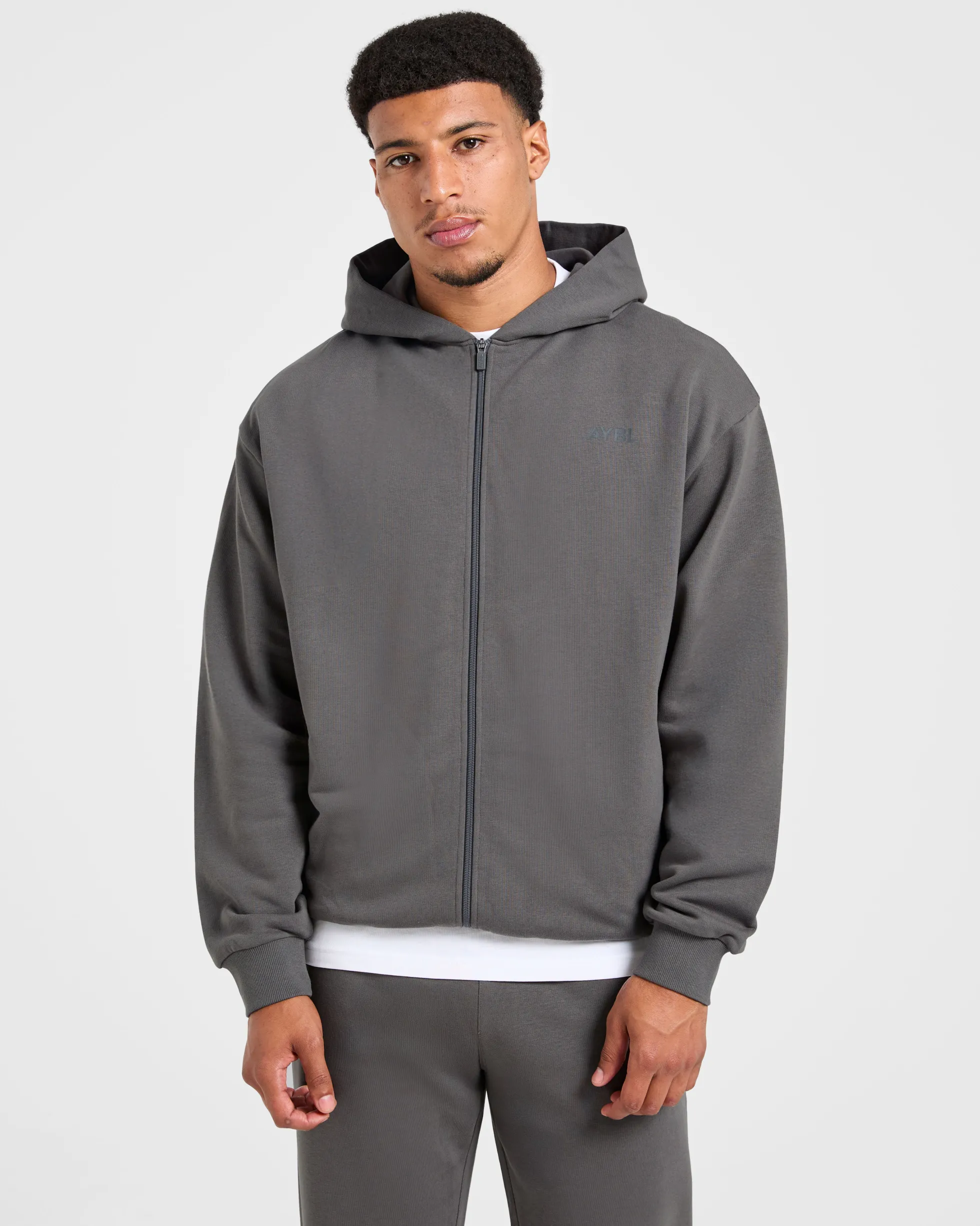 Craft Oversized Zip Up Hoodie