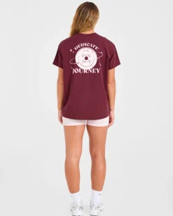 Dedicate To The Journey Oversized T Shirt