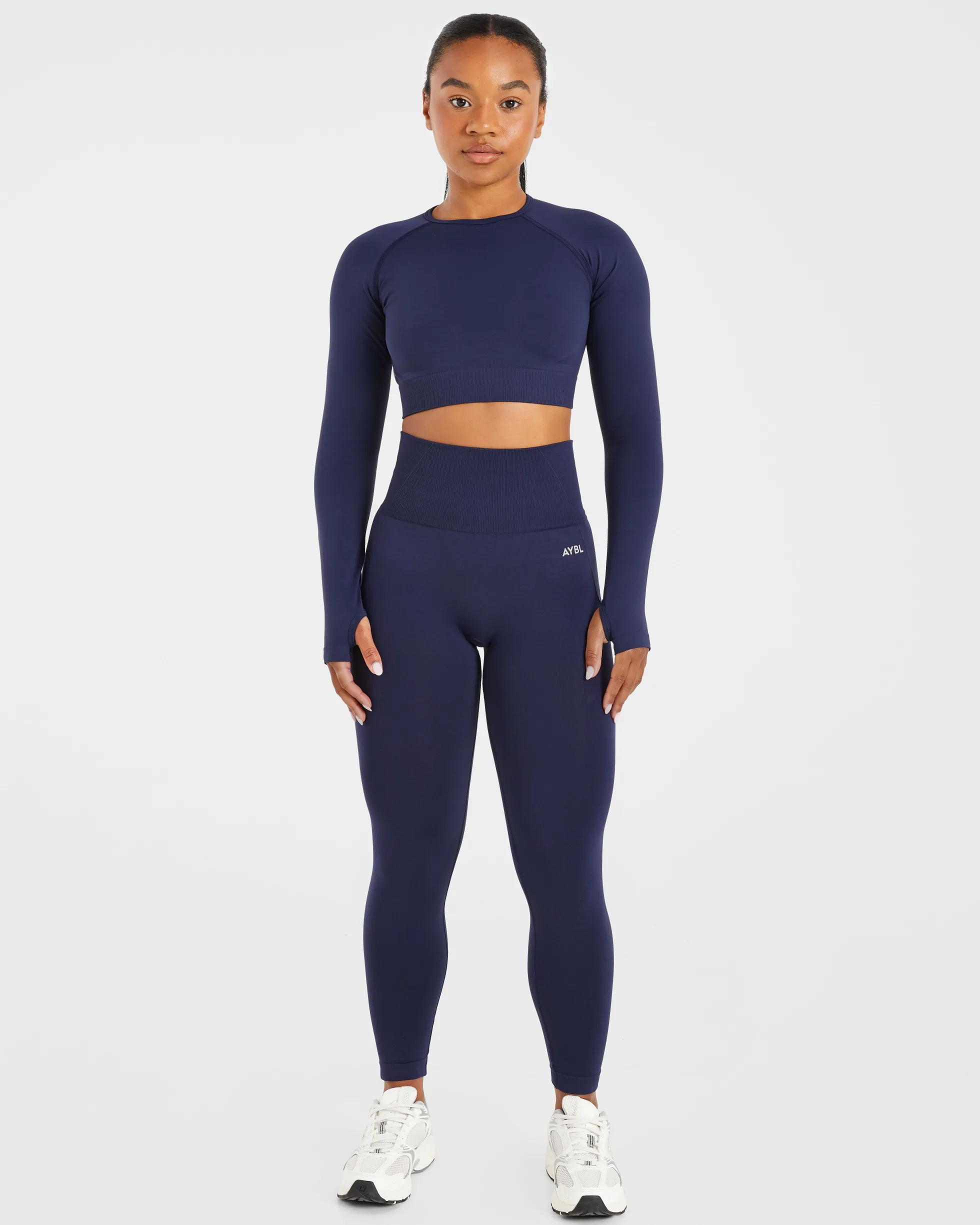Empower Seamless Long Sleeve Crop Top