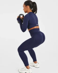 Empower Seamless Long Sleeve Crop Top