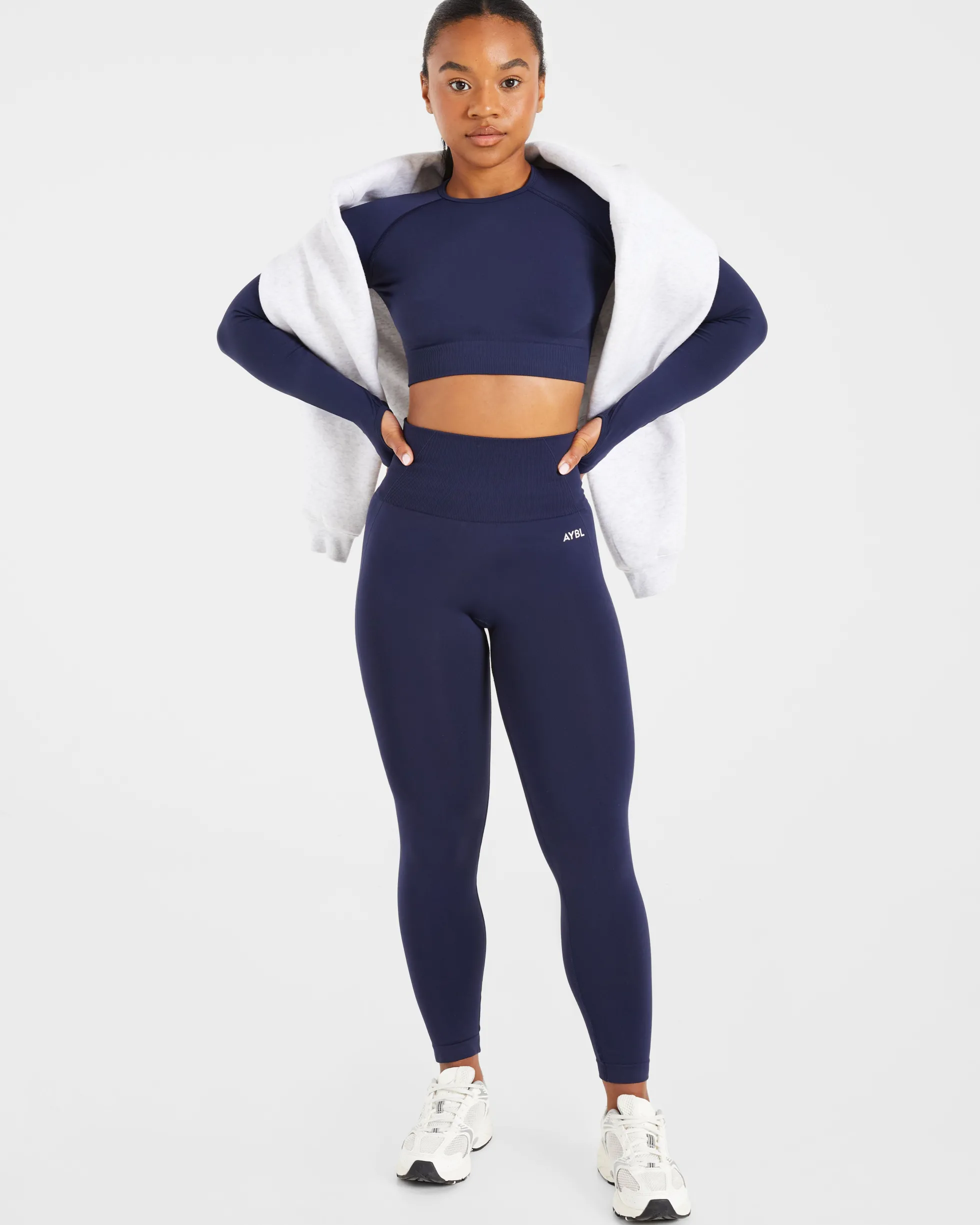 Empower Seamless Long Sleeve Crop Top