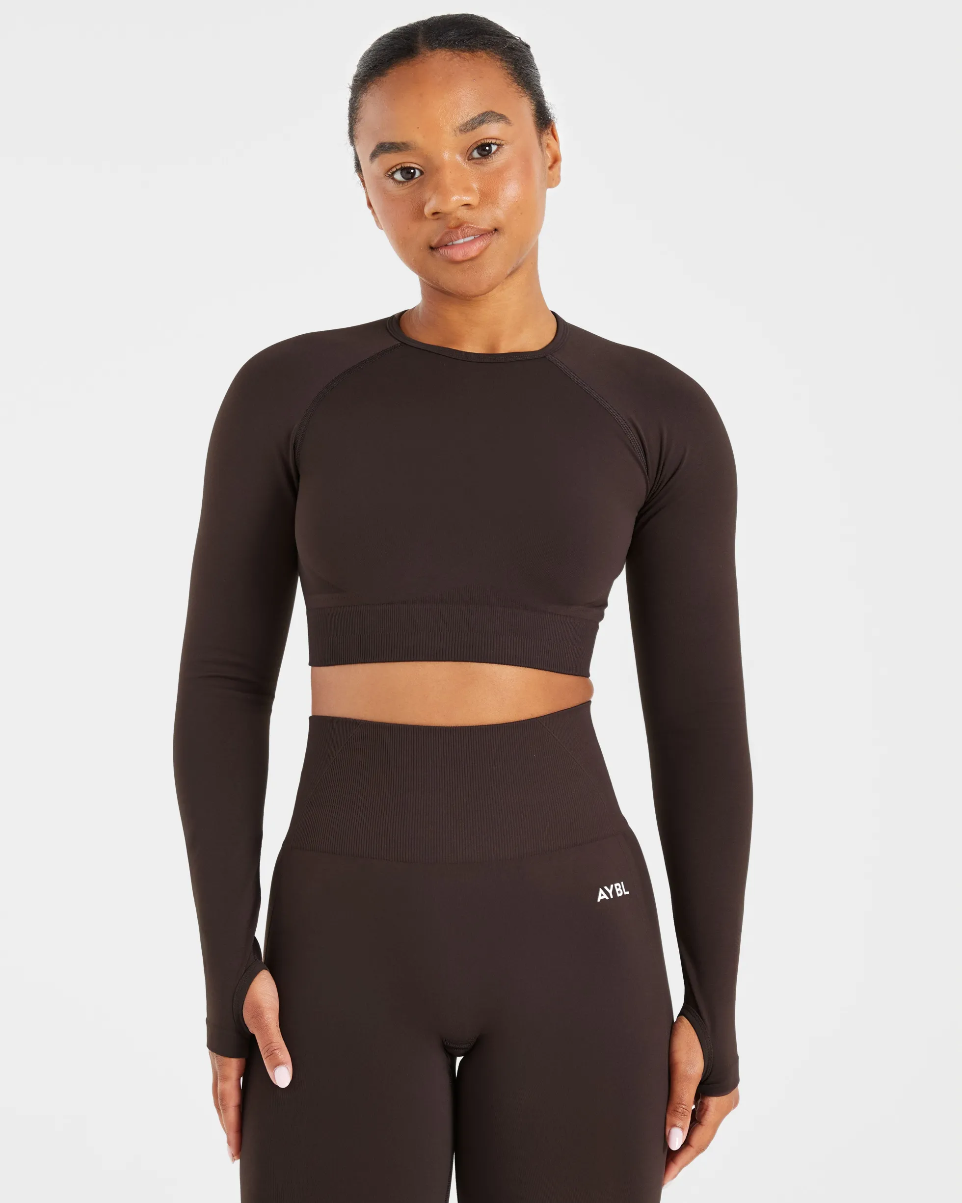 Empower Seamless Long Sleeve Crop Top