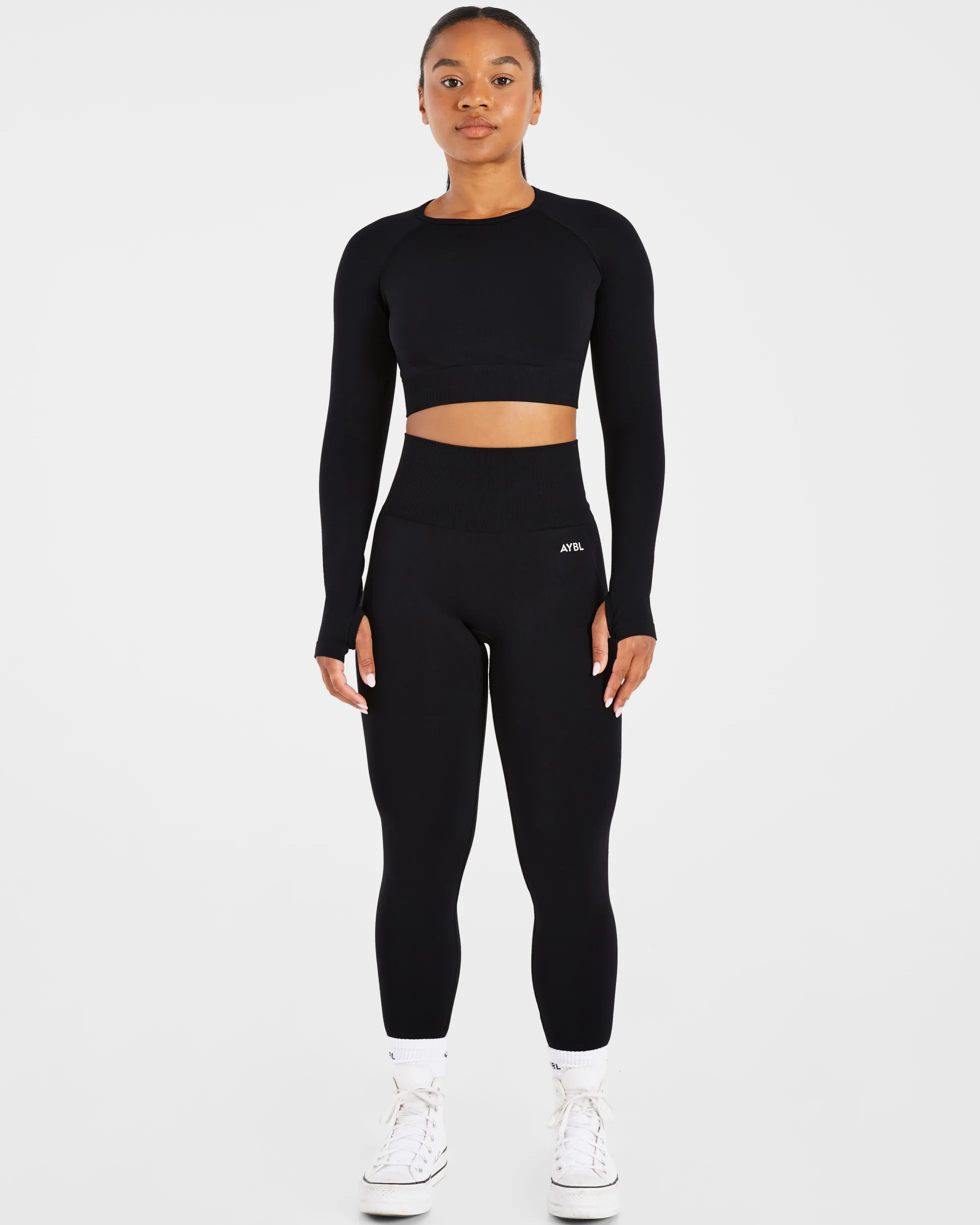 Empower Seamless Long Sleeve Crop Top
