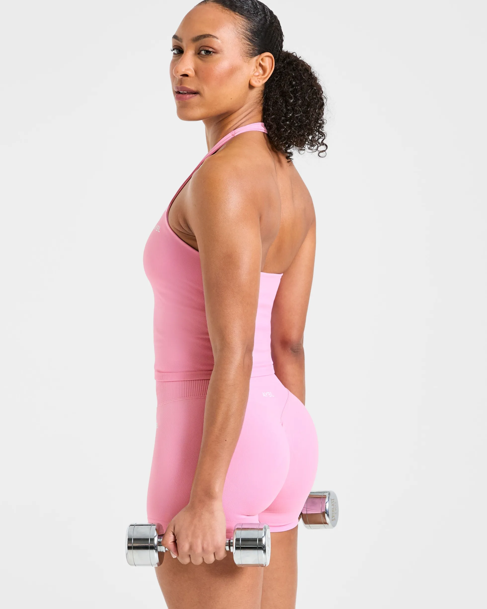 Enhance Seamless Halterneck Top