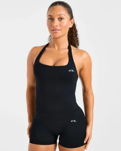 Enhance Seamless Halterneck Top
