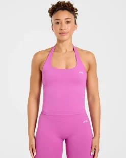Enhance Seamless Halterneck Top