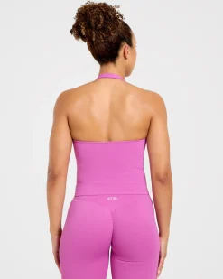 Enhance Seamless Halterneck Top