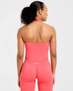 Enhance Seamless Halterneck Top