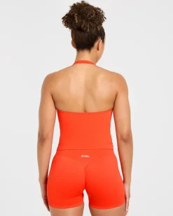 Enhance Seamless Halterneck Top