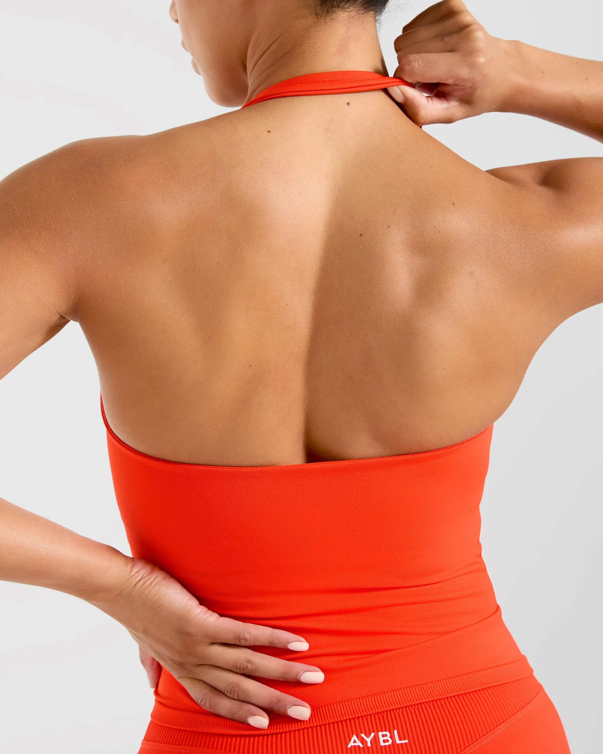 Enhance Seamless Halterneck Top