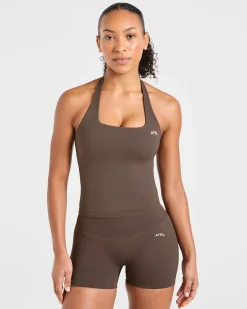 Enhance Seamless Halterneck Top