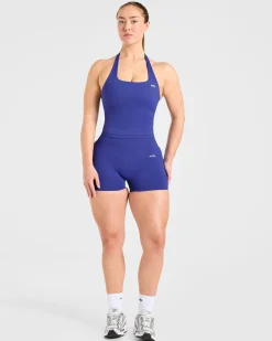Enhance Seamless Halterneck Top