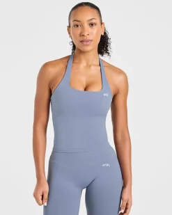 Enhance Seamless Halterneck Top