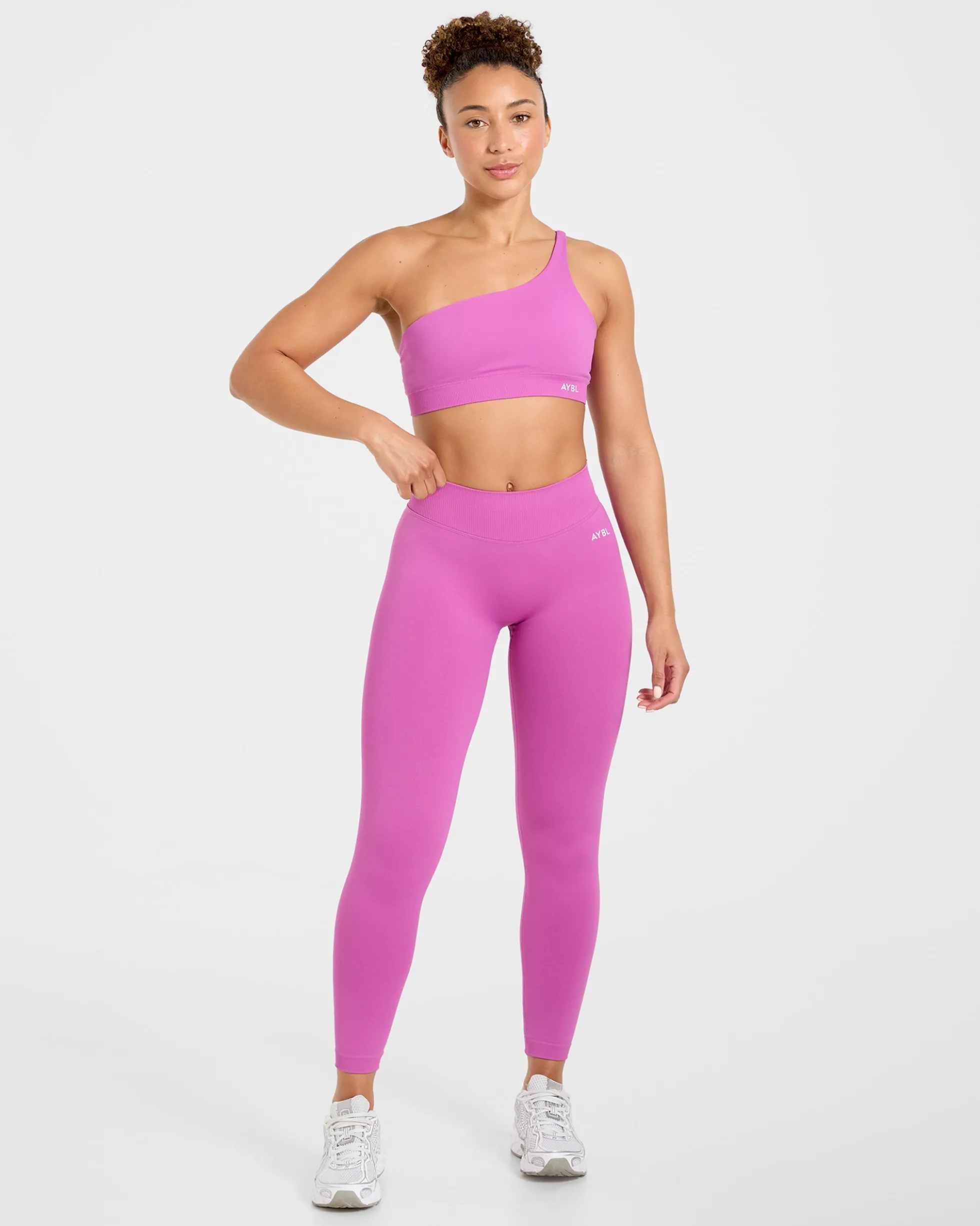 Enhance Seamless One Shoulder Sports Bra