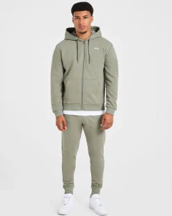 Essential Lightweight Zip Up Hoodie