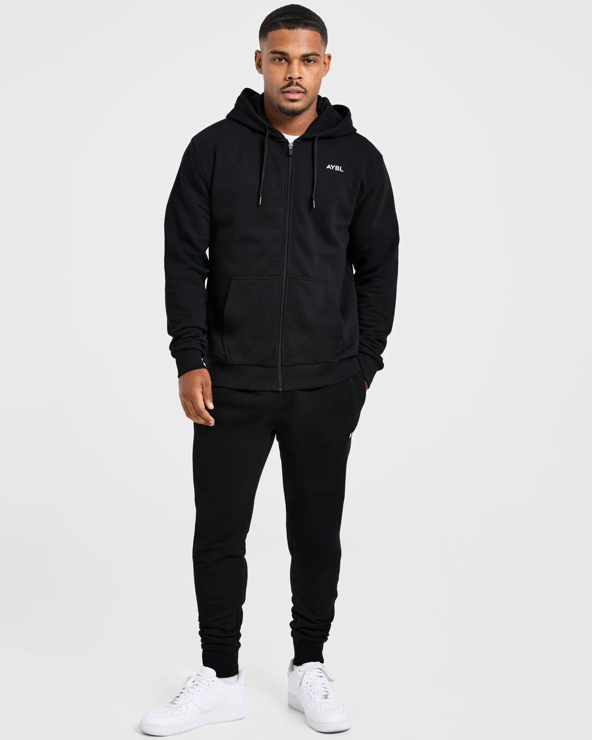 Essential Lightweight Zip Up Hoodie